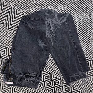 SO black mom jeans size 25